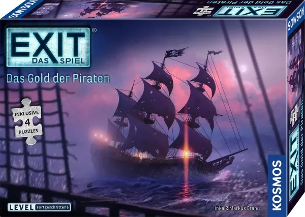 Kosmos EXIT-Das Spiel+Puzzle Das Gold der Piraten Kosmos EXIT-Das Spiel+Puzzle Das Gold der Piraten