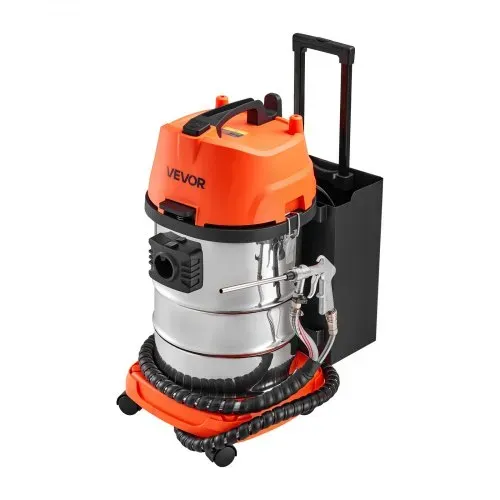 VEVOR Walnuss Strahlgerät 30 L, Sandstrahlgerät 1600 W, Sandstrahlanlage zur Entkohlung von Ansaugkrümmern & Ventilen, Sandstrahler inkl. 2,5 kg Walnussschalen & 23 Adapter – Bild 10