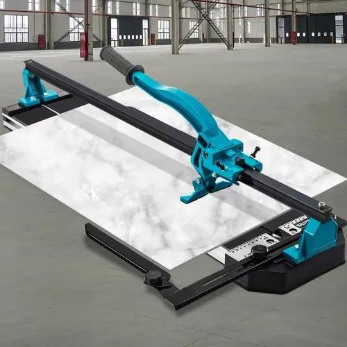 VEVOR Manuelle Fliesenschneidmaschine 35-1200 mm, Fliesenschneider aus Alu mit Laser-Positionierung Doppelspuriger Führungsschiene & Rutschfestem Gummigriff, Präzision für Keramikfliesen Bodenfliesen – Bild 7