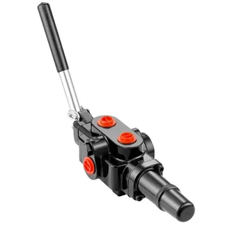 VEVOR Hydraulisches Holzspalterventil, 1 Spule, 25 GPM hydraulisches Wegeventil, 3626 PSI hydraulisches Laderventil, hydraulisches Joystick-Steuerventil für kleine Traktoren, Lader, Holzspalter VEVOR Hydraulisches Holzspalterventil, 1 Spule, 25 GPM hydraulisches Wegeventil, 3626 PSI hydraulisches Laderventil, hydraulisches Joystick-Steuerventil für kleine Traktoren, Lader, Holzspalter