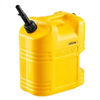 VEVOR Kraftstoffkanister, 19 L, Benzintank mit Ausguss & klarer Skala, max. Durchflussrate 15 L/min, Flüssigkeitsbehälter für die meisten Autos, Motorräder, SUVs, ATVs und UTVs, gelb, 1 Stk. VEVOR Kraftstoffkanister, 19 L, Benzintank mit Ausguss & klarer Skala, max. Durchflussrate 15 L/min, Flüssigkeitsbehälter für die meisten Autos, Motorräder, SUVs, ATVs und UTVs, gelb, 1 Stk.