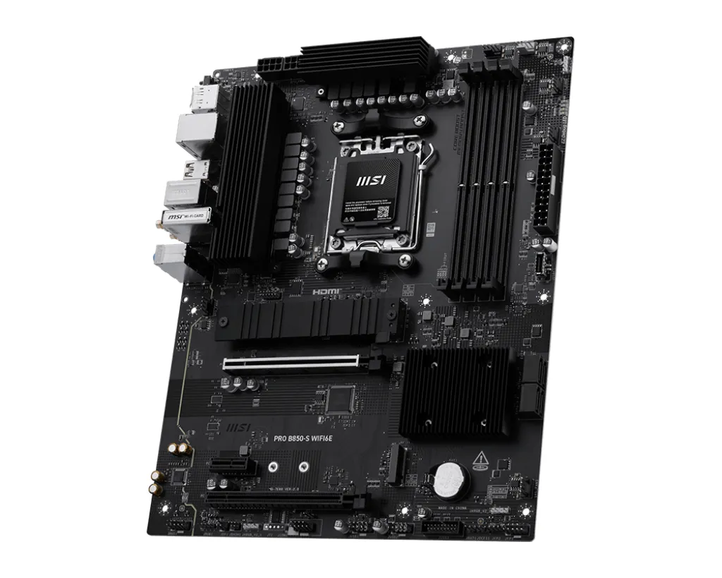 MSI PRO B850-S WIFI6E Motherboard AMD B850 Sockel AM5 ATX – Bild 3