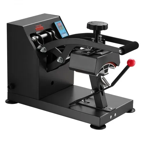 VEVOR CP2815-S Cap Hitzepresse 14x8cm Kappenpresse Mützenpresse Cap Heat Press Machine Heißpresse Transferpress mit Digitaler LED Temperatur und Zeitcontroller – Bild 8