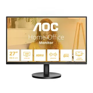 AOC B3 U27B3A Computerbildschirm 68,6 cm (27″) 3840 x 2160 Pixel 4K Ultra HD LCD Schwarz AOC B3 U27B3A Computerbildschirm 68,6 cm (27″) 3840 x 2160 Pixel 4K Ultra HD LCD Schwarz