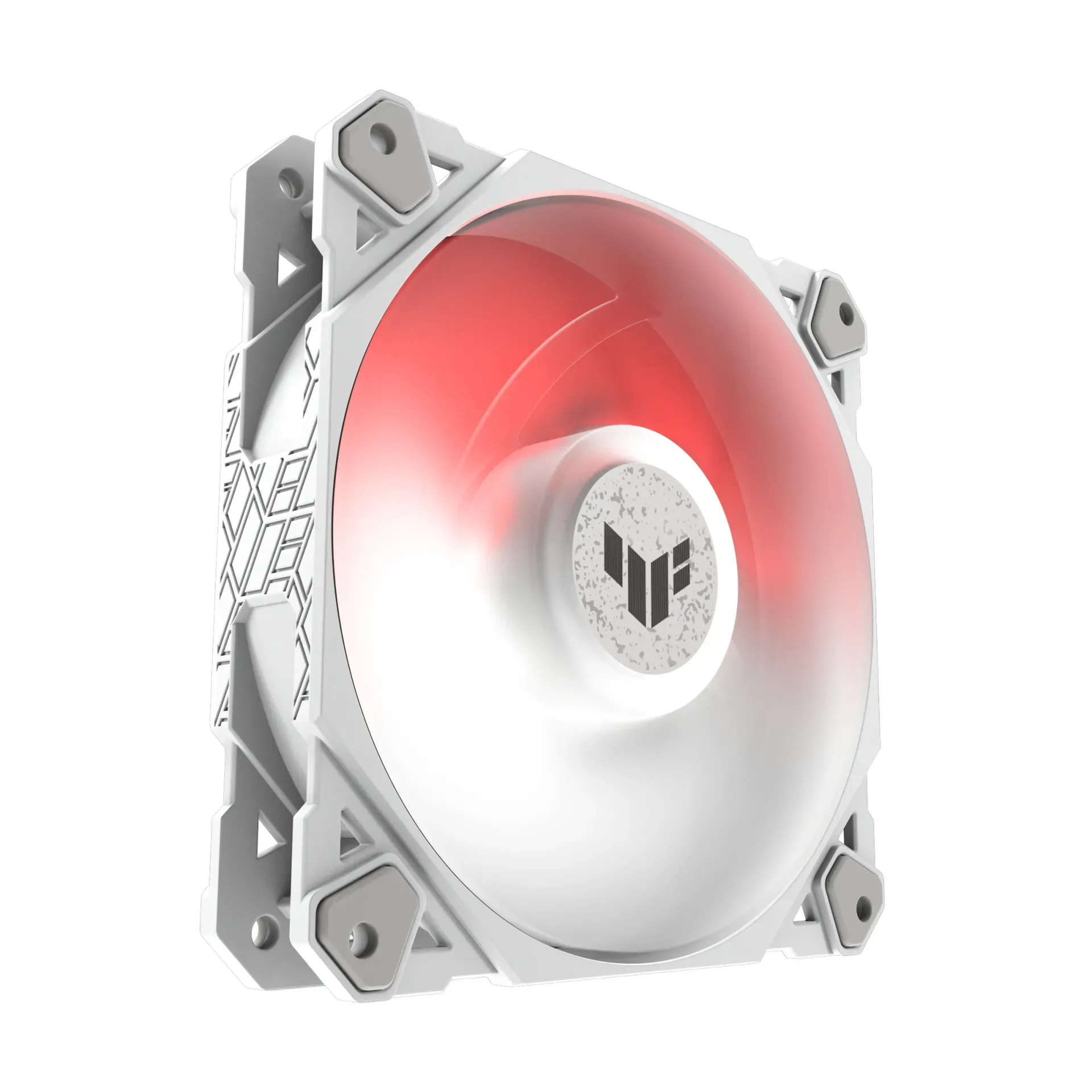 ASUS TUF GAMING TF120 ARGB WHITE EDITION Computergehäuse Luftkühlung 12 cm Weiß 1 Stück(e) – Bild 3
