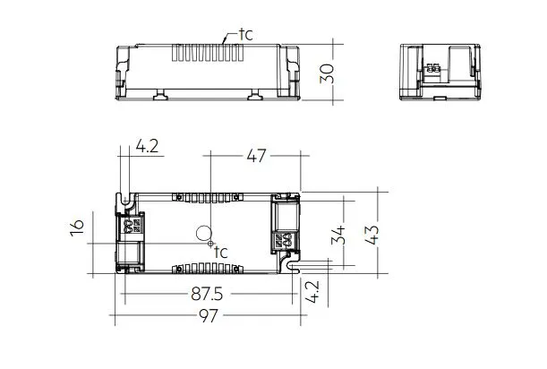 Synergy 21 LED light panel 620*620 zub Standardnetzteil 33W Tridonic Type SC für V3 Synergy 21 LED light panel 620*620 zub Standardnetzteil 33W Tridonic Type SC für V3