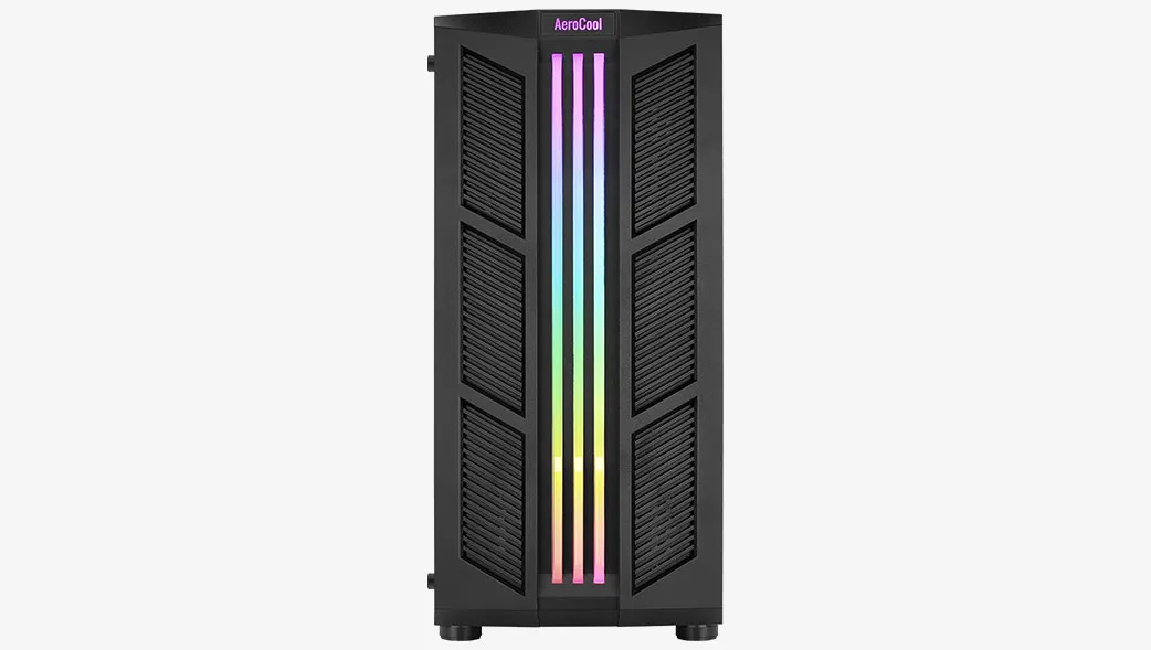 Aerocool Prime-G-BK-v2 Midi Tower Schwarz – Bild 2