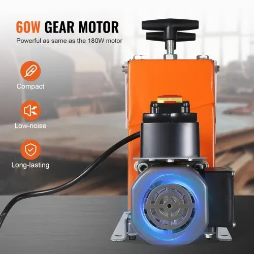 VEVOR Kabelabisoliermaschine Elektrisch φ1,5-25mm Kabelschälmaschine 60W Abisoliermaschine 7 Abisolierkanäle Abisolierzange 65-Mn-Federstahl Klinge Ideal zum Abisolieren von Kupferdraht – Bild 2