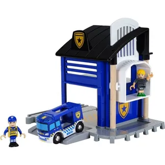 World Polizeistation mit Einsatzfahrzeug, Spielgebäude World Polizeistation mit Einsatzfahrzeug, Spielgebäude