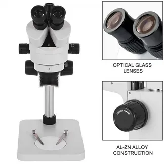 VEVOR 3.5X-90X Simul Focal digital Zoom Stereo Microscope Al-Zn-Legierung 360 Grad Drehbar Trinokulares Stereomikroskop Labor MikroskopKameraverbindung unterstützen justierbar Säulenständer Zubehör VEVOR 3.5X-90X Simul Focal digital Zoom Stereo Microscope Al-Zn-Legierung 360 Grad Drehbar Trinokulares Stereomikroskop Labor MikroskopKameraverbindung unterstützen justierbar Säulenständer Zubehör