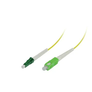 LWL-1-Faser-Patchk. 1.5mtr.LC(APC)-SC(APC), 9/125u, OS2, G657.A2, AD=2mm, flexible Knickschutztülle, LWL-1-Faser-Patchk. 1.5mtr.LC(APC)-SC(APC), 9/125u, OS2, G657.A2, AD=2mm, flexible Knickschutztülle,