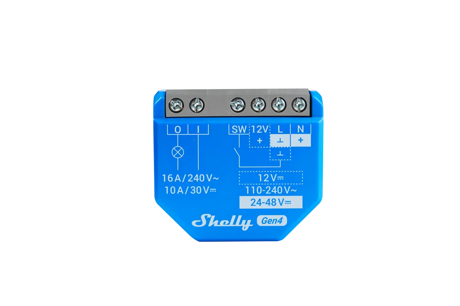 Shelly · Unterputz · "1 Gen4" · Relais · max 16A · 1 Kanal · WLAN · Matter · Zigbee · Bluetooth – Bild 7