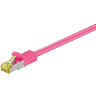 Patchkabel RJ-45 SFTP, mit Cat 7 Rohkabel Patchkabel RJ-45 SFTP, mit Cat 7 Rohkabel