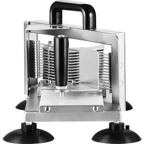 VEVOR Kommerzieller Tomatenschneider, 3/16 Zoll Tomatenschneider, Hochleistungs-Zwiebelschneider aus Edelstahl, Manueller Gemüseschneider, zum Schneiden von Tomaten, Gurken, Bananen – Bild 10