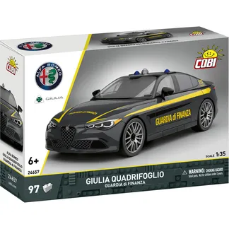 Giulia Quadrifoglio Guardia di Finanza, Konstruktionsspielzeug Giulia Quadrifoglio Guardia di Finanza, Konstruktionsspielzeug