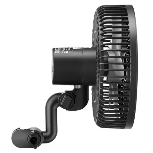 VEVOR Grow Ventilator mit Clip Oszillierend, 10 W-Clip-Ventilator mit USB-Anschluss, 9 Geschwindigkeitsstufen & Zirkulationsmodus, Umluftventilator für Umluft & Kühlung in Growbox, Growzelt, 2er-Set – Bild 9
