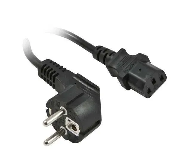 Netzkabel 230V Schutzkontakt CEE7(Stecker)->Kaltgeräte IEC-C13(Buchse), 5m, Black, Synergy 21, Netzkabel 230V Schutzkontakt CEE7(Stecker)->Kaltgeräte IEC-C13(Buchse), 5m, Black, Synergy 21,