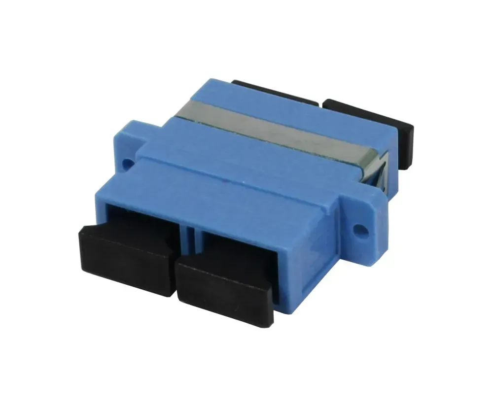 LWL-Kupplung,SC-Buchse/SC-Buchse, 9/125u Singlemode, duplex, PVC, OS2, Keramikhülse, mit Flansch, Synergy 21 LWL-Kupplung,SC-Buchse/SC-Buchse, 9/125u Singlemode, duplex, PVC, OS2, Keramikhülse, mit Flansch, Synergy 21