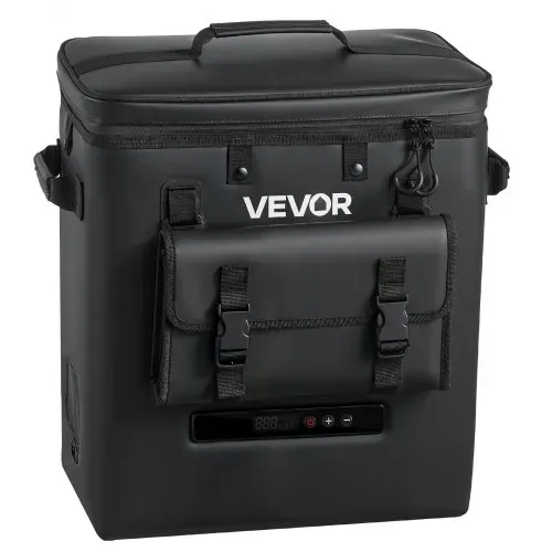 VEVOR Kompressor Kühlbox 13 L, Elektrischer Autokühlschrank, Mini Kühlbox -6 °C bis 10 °C, 12/24 V DC, Tragbarer Reisekühlschrank für Camping, Reisen, Auto, Lkw, Wohnmobil, SUV und Boot – Bild 8
