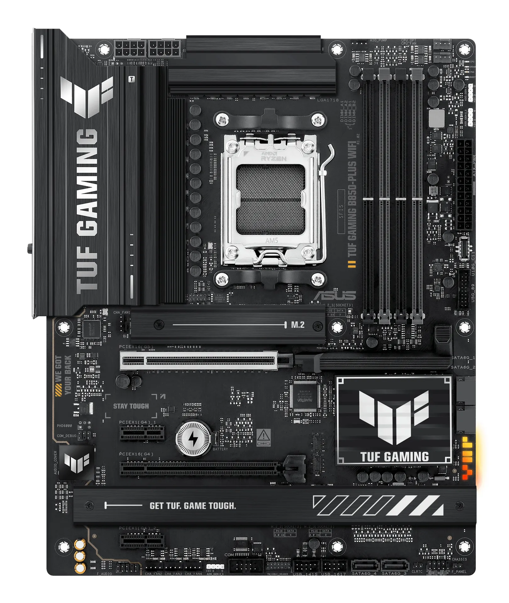 ASUS TUF GAMING B850-PLUS WIFI AMD B850 Sockel AM5 ATX – Bild 4