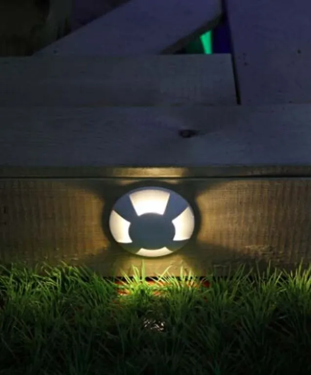 Synergy 21 LED Bodeneinbaustrahler ARGOS rund Segment-4 IP67 ww - braun – Bild 4