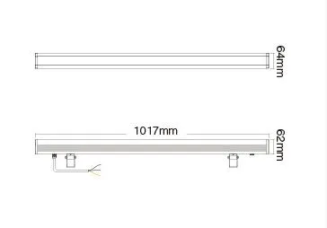 MiBoxer RL1-24 LED Wallwasher 24W RGB-WW (RGB-CCT) IP66 – Bild 7