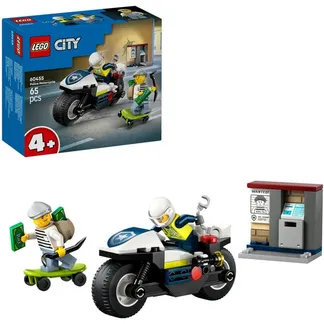 60455 City Verfolgungsjagd mit dem Polizeimotorrad, Konstruktionsspielzeug 60455 City Verfolgungsjagd mit dem Polizeimotorrad, Konstruktionsspielzeug