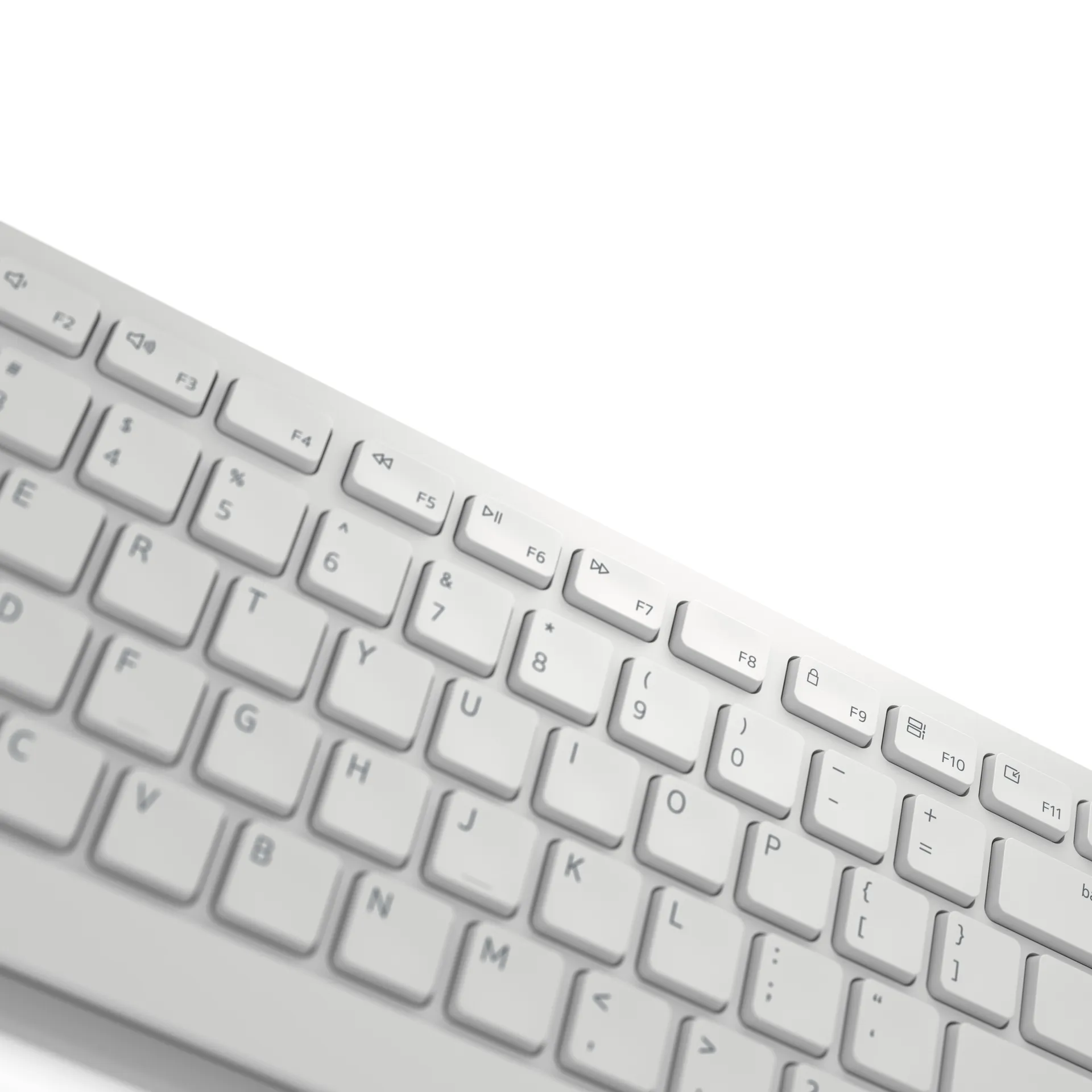 DELL Pro-Tastatur und -Maus – KM5221W - deutsch (QWERTZ) - weiß – Bild 4