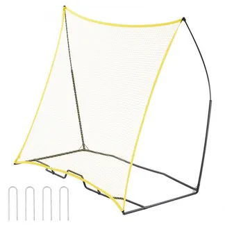 VEVOR Fußball-Rebounder tragbarer Fußballtrainer 7 x 7 Fuß Fußball-Trainingsgerät aus Eisen & Polyester, Sport-Fußball-Rebounder-Wand mit tragbarer Tasche, für Team-Solotraining Passen Volley VEVOR Fußball-Rebounder tragbarer Fußballtrainer 7 x 7 Fuß Fußball-Trainingsgerät aus Eisen & Polyester, Sport-Fußball-Rebounder-Wand mit tragbarer Tasche, für Team-Solotraining Passen Volley
