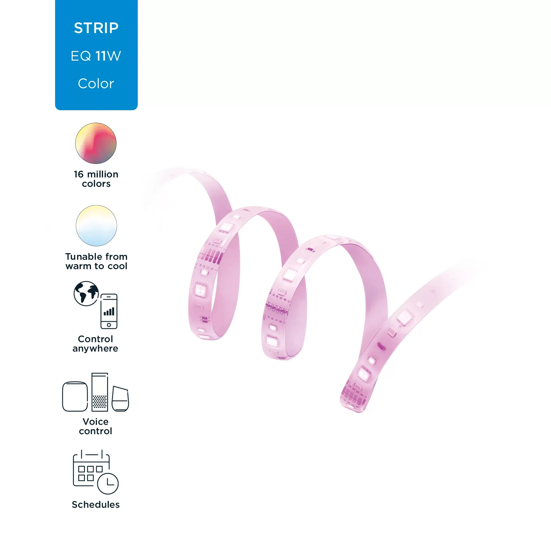 WiZ LED-Lightstrip Erweiterung 1 m – Bild 2