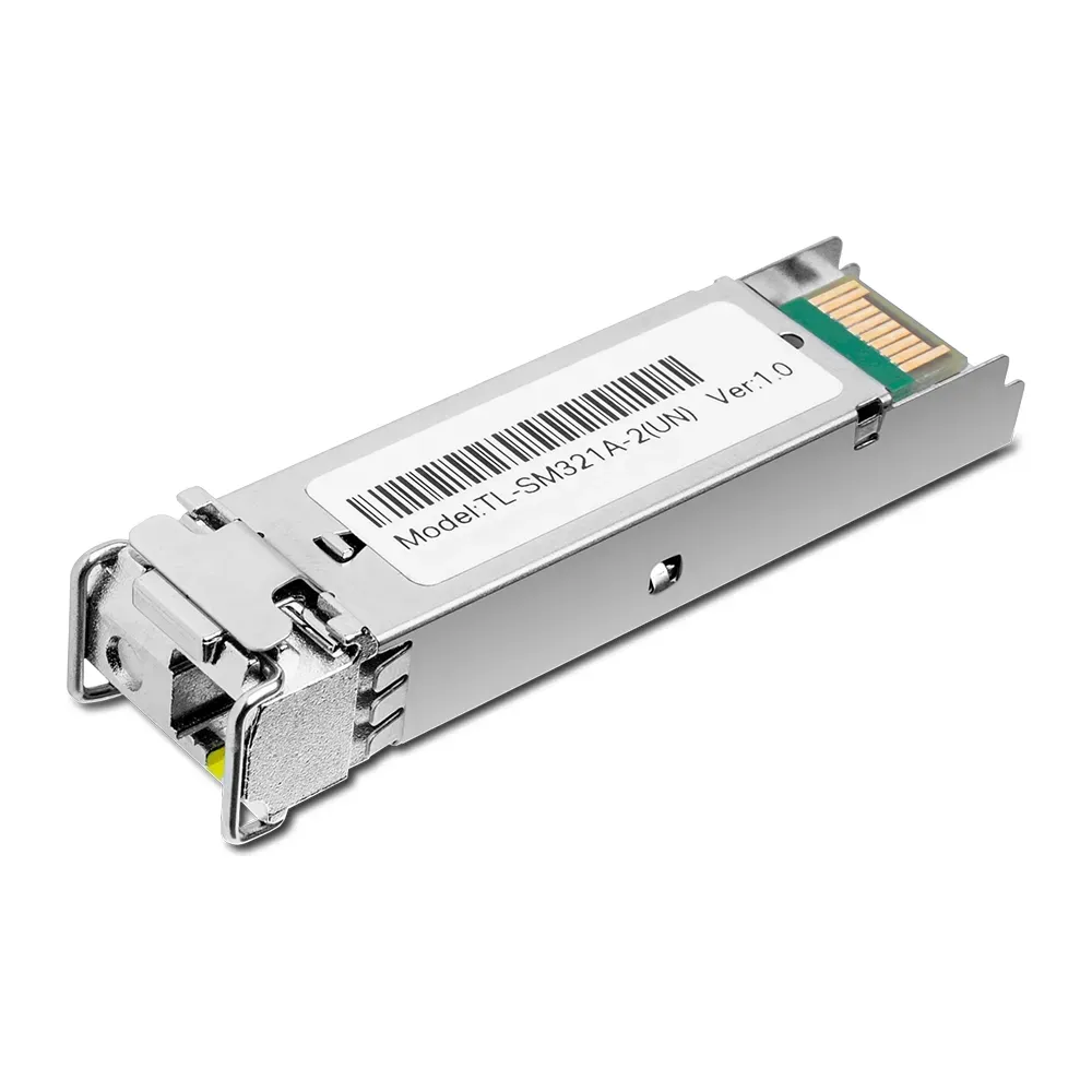 TP-Link – TL-SM321A-2 – Gigabit Single-Mode WDM Bi-Directional SFP Mod TP-Link – TL-SM321A-2 – Gigabit Single-Mode WDM Bi-Directional SFP Mod