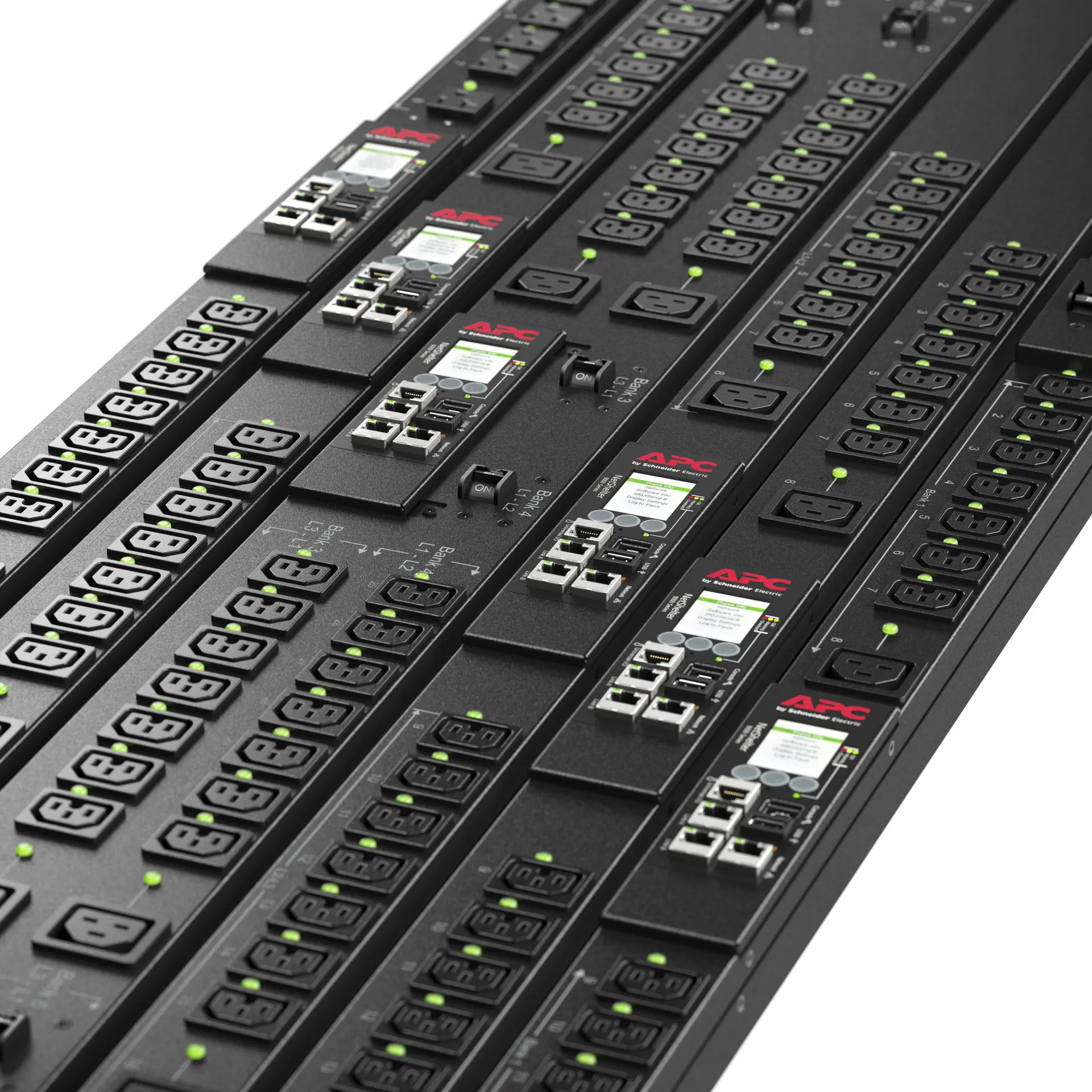 APC APDU9959EU3 Stromverteilereinheit (PDU) 24 AC-Ausgänge 0U Schwarz – Bild 4