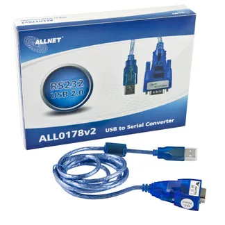 ALLNET ALL0178v2 / USB 2.0 RS232 Adapter FTDI Chipset ALLNET ALL0178v2 / USB 2.0 RS232 Adapter FTDI Chipset