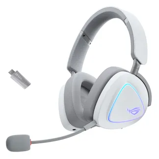 ASUS ROG Delta II Kopfhörer Verkabelt & Kabellos Kopfband Gaming USB Typ-C Bluetooth Weiß ASUS ROG Delta II Kopfhörer Verkabelt & Kabellos Kopfband Gaming USB Typ-C Bluetooth Weiß