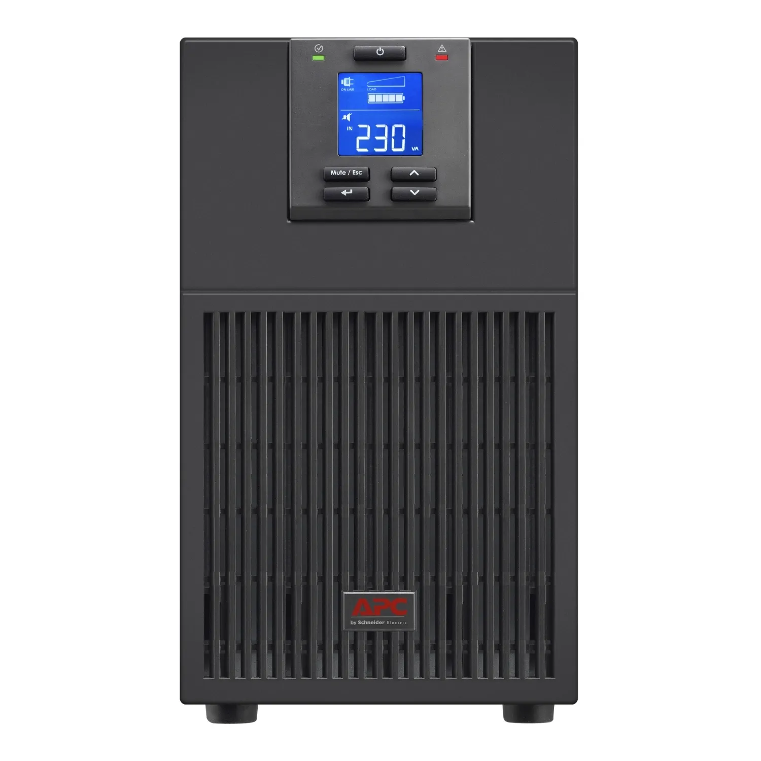 APC Easy UPS On-Line, 1000VA/900W, Tower, 230V, 3x IEC C13 Ausgänge, Intelligenter Kartensteckplatz, LCD – Bild 4