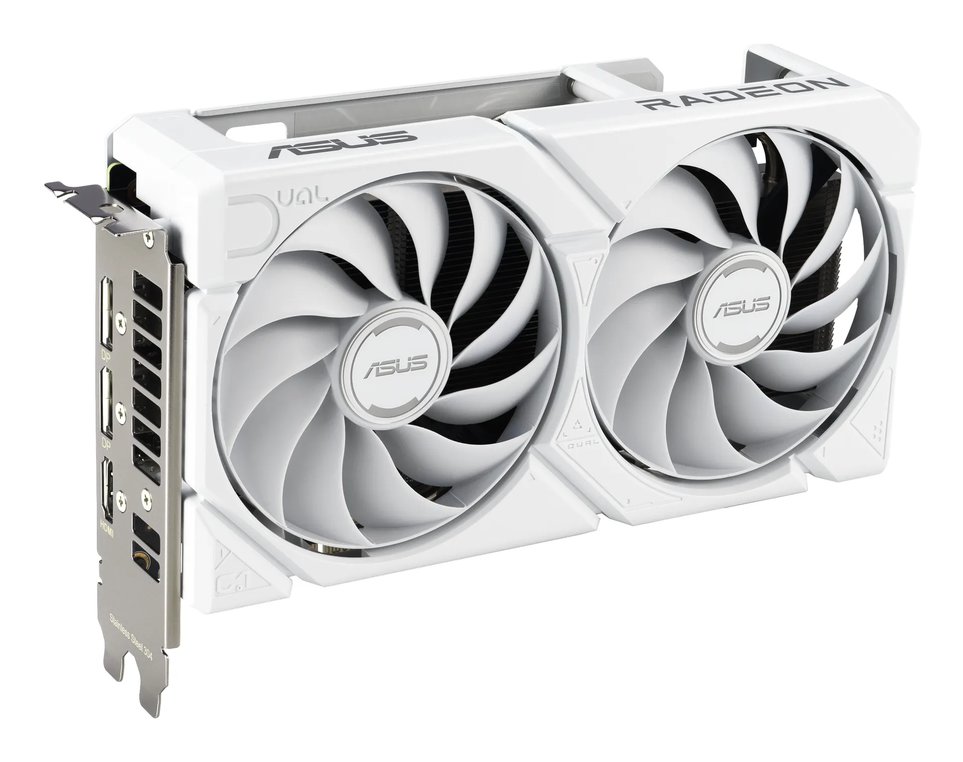 ASUS Dual -RX9060XT-16G-WHITE AMD Radeon RX 9060 XT 16 GB GDDR6 – Bild 2