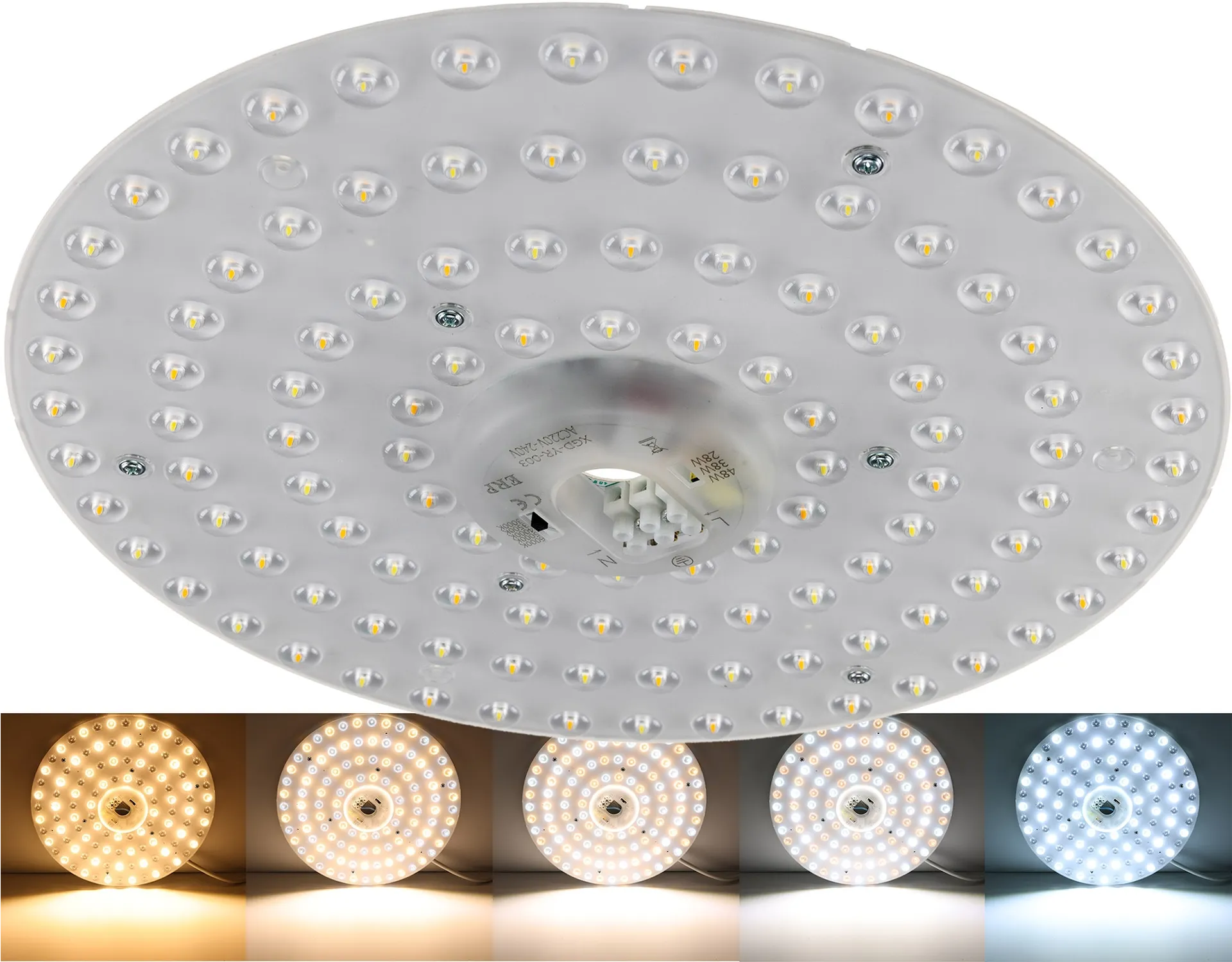 LED Umrüstmodul „UM48cct“ für Leuchten Ø 30cm, 48W, Magnethalter LED Umrüstmodul „UM48cct“ für Leuchten Ø 30cm, 48W, Magnethalter