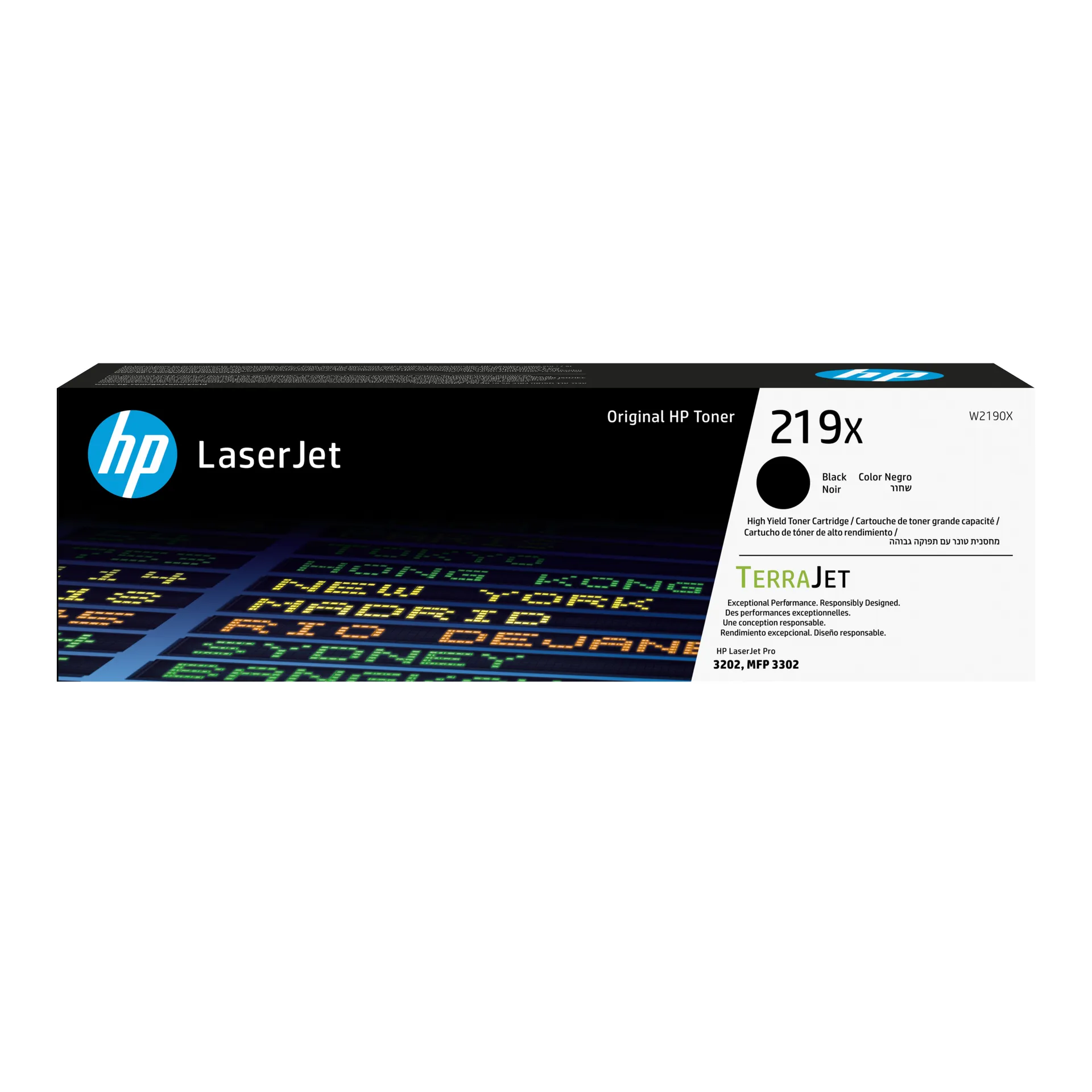 HP 219X Schwarz Original LaserJet-Tonerkartusche mit hoher Reichweite HP 219X Schwarz Original LaserJet-Tonerkartusche mit hoher Reichweite