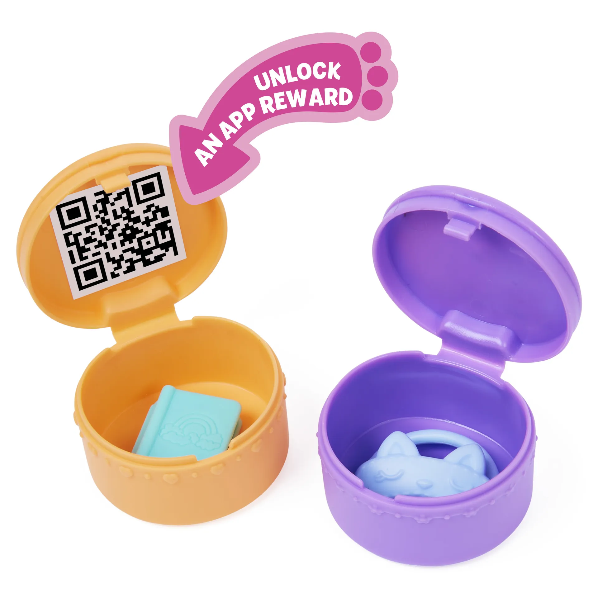 Gabby's Dollhouse DREAMWORKS - Deluxe Raum, Sweet Dreams, Schlafzimmer mit Kuschelkatze (engl. Pillow Cat), Möbelstücken und thematischem Zubehör – Bild 6