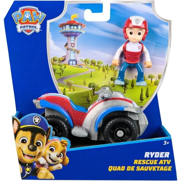 PAW Patrol - Ryder-Figur mit Quad-Rettungsfahrzeug, stabiles Basis-Fahrzeug (2025), authentisches Spielzeug zur Serie für Kinder ab 3 Jahren – Bild 7