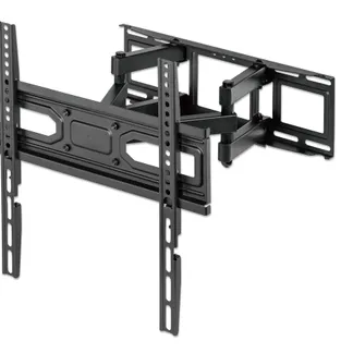 Manhattan TV-Wandhalterung, neigbar, schwenkbar und horizontal nachjustierbar Manhattan TV-Wandhalterung, neigbar, schwenkbar und horizontal nachjustierbar