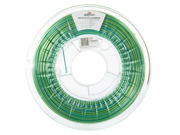 Spectrum Filament · SILK PLA Rainbow · OCEAN MELANGE · 1.75mm · 1kg – Bild 3
