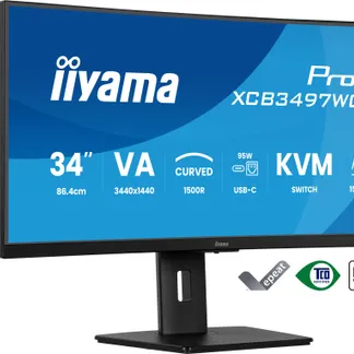 iiyama ProLite XCB3497WQSNP-B1 Computerbildschirm 86,4 cm (34″) 3440 x 1440 Pixel UltraWide Quad HD LED Schwarz iiyama ProLite XCB3497WQSNP-B1 Computerbildschirm 86,4 cm (34″) 3440 x 1440 Pixel UltraWide Quad HD LED Schwarz