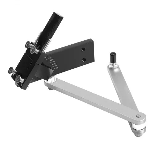 VEVOR Rasenmäher-Klingenschärfer & -ausgleicher, 15°-45° Messerschärfer für Rasenmäher mit 4 Adapterstiften, Kugellagern & 25 mm vergrößertem Griff, zur Verwendung mit Winkelschleifern – Bild 8