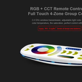 MiBoxer FUT092v2 LED Fernbedienung RGB-WW (RGB-CCT) 4 Zonen MiBoxer FUT092v2 LED Fernbedienung RGB-WW (RGB-CCT) 4 Zonen