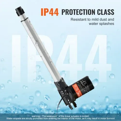 VEVOR 6000N Linear Actuator DC 12V Linearantrieb IP44 Elektrischer Linearmotor 300mm Hublänge Geräuschpegel ≤ 50dB Elektrische Türöffner 5mm/s Fahrgeschwindigkeit Lineartechnik Verstellantrieb – Bild 3