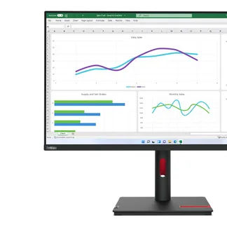 Lenovo ThinkVision T32h-30 Computerbildschirm 80 cm (31.5″) 2560 x 1440 Pixel Quad HD LED Schwarz Lenovo ThinkVision T32h-30 Computerbildschirm 80 cm (31.5″) 2560 x 1440 Pixel Quad HD LED Schwarz