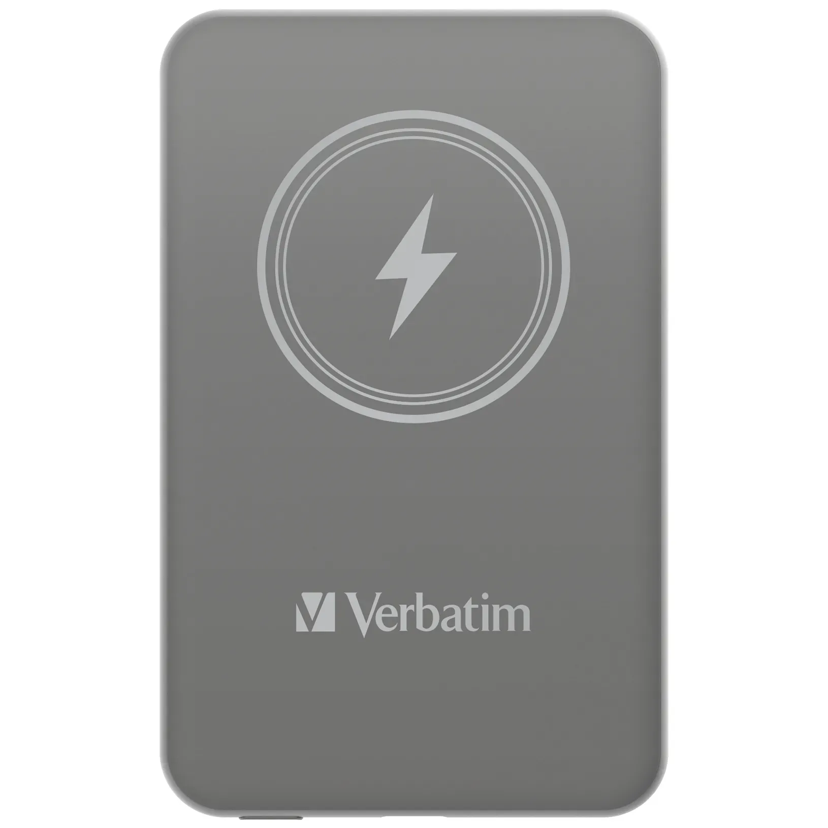 Verbatim Charge 'n' Go Lithium Polymer (LiPo) 5000 mAh Kabelloses Aufladen Grau – Bild 3