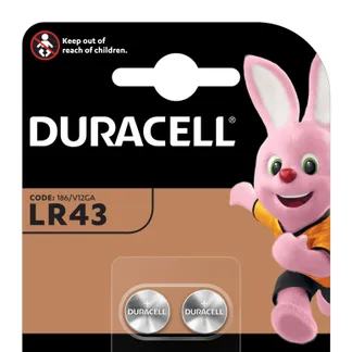 Duracell LR43 Einwegbatterie SR43 Alkali Duracell LR43 Einwegbatterie SR43 Alkali