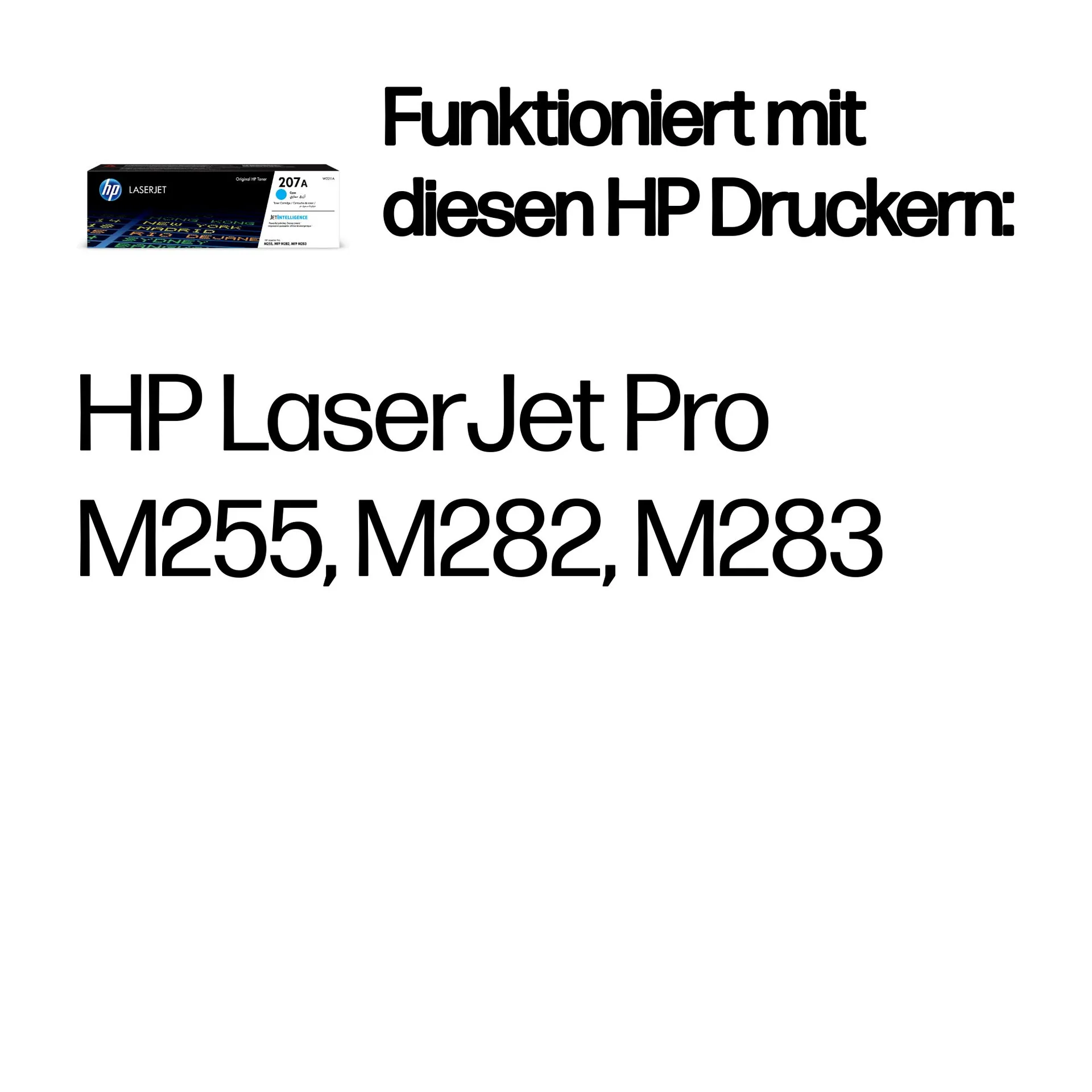HP 207A Cyan Original LaserJet Tonerkartusche – Bild 2